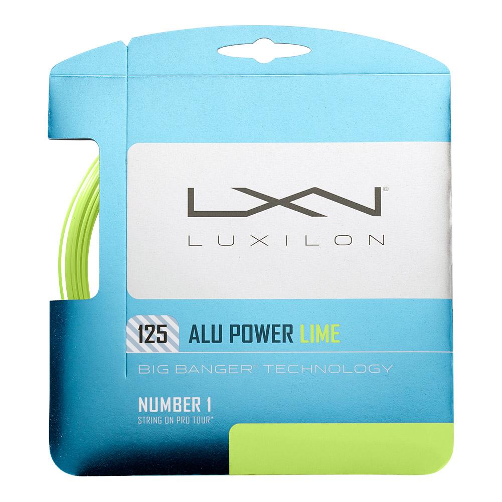 Luxilon Alu Power 125 / 16L Lime Tennis String