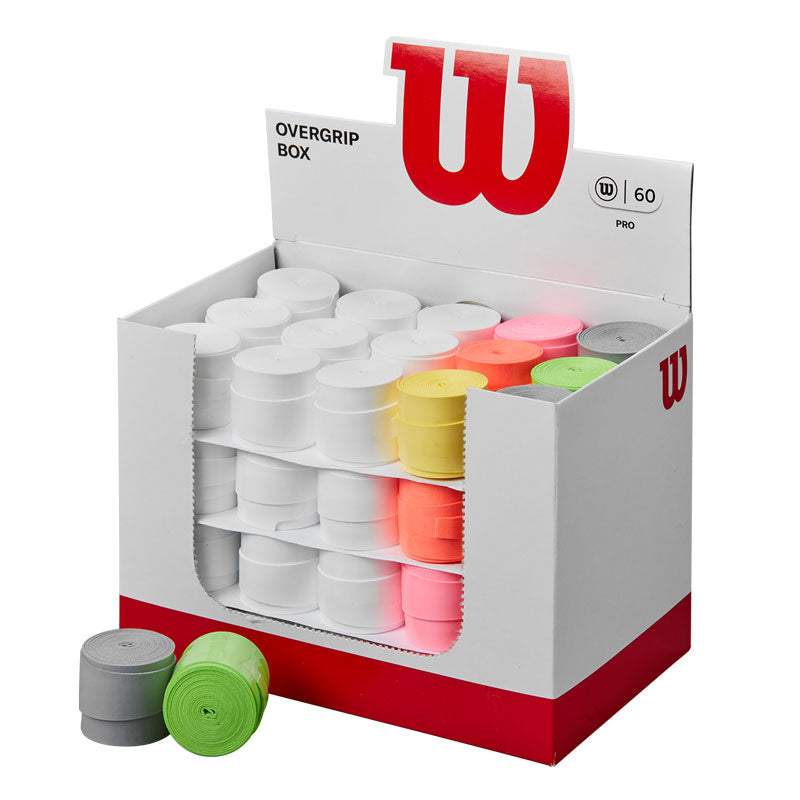 Pro Overgrip 3 Pack - White by Wilson: Find Wilson Tennis Grips