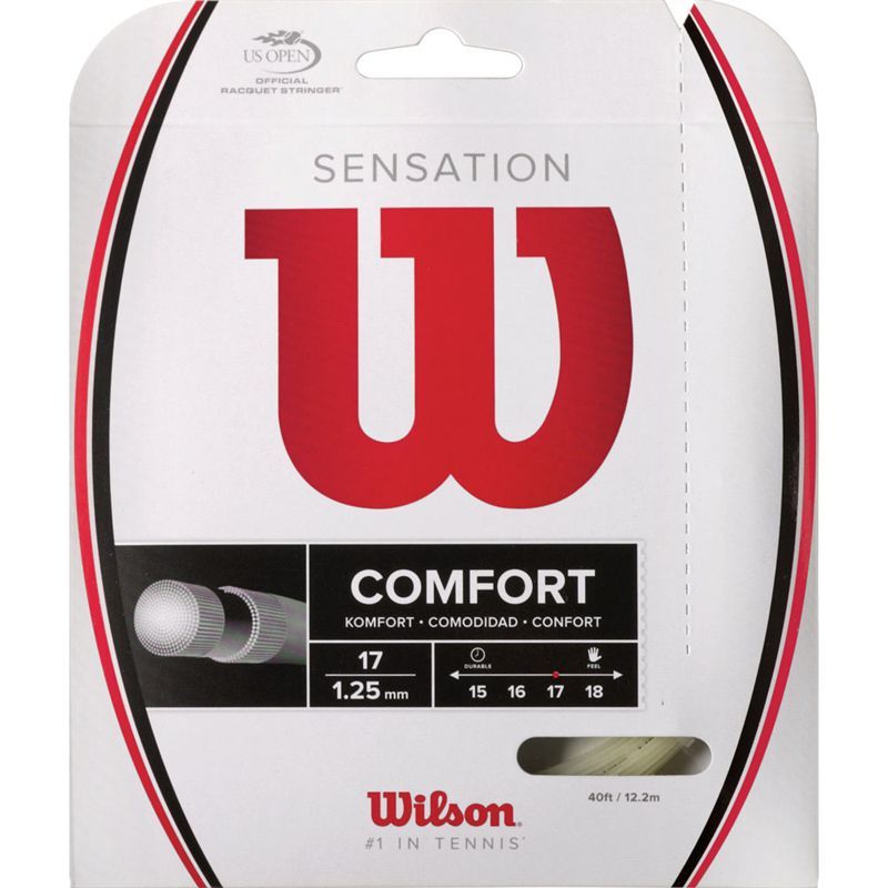 Wilson Sensation 17 Tennis String Natural