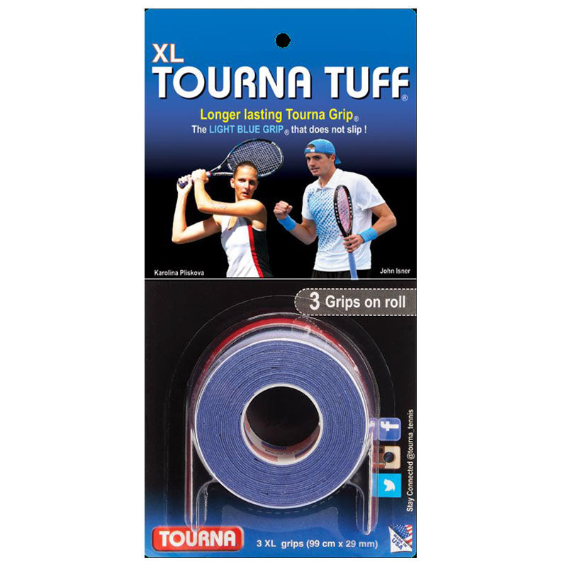 Tourna Tuff Tennis Overgrip XL - 3 Pack