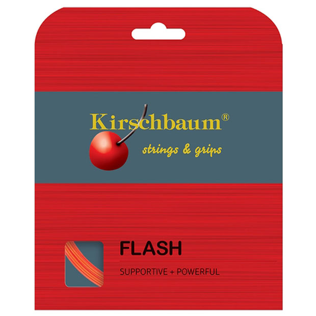 Kirschbaum Flash 17 Tennis String Orange