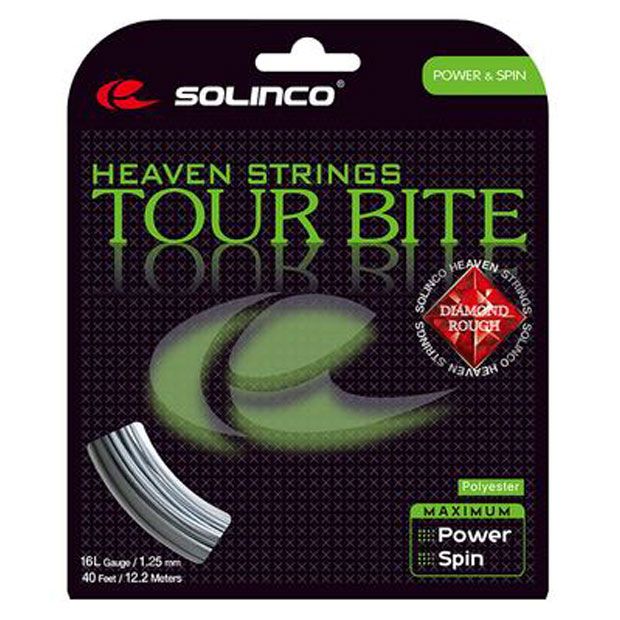 Solinco Tour Bite Diamond Rough 16L Tennis String