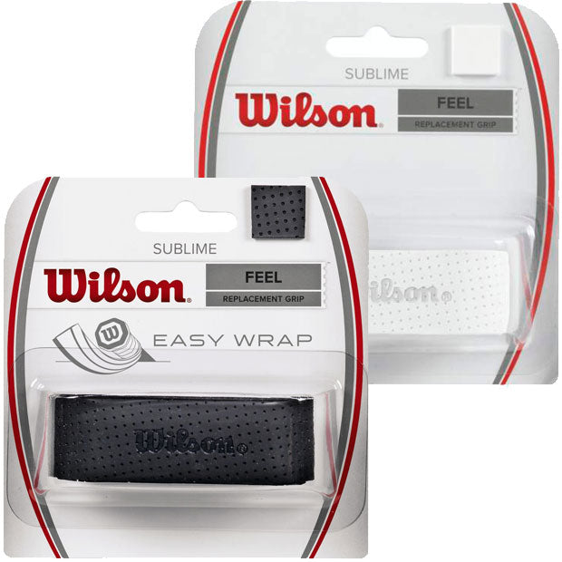 Wilson Ultra Wrap Tennis Racket Overgrip Wrap, Black - 3 Pack
