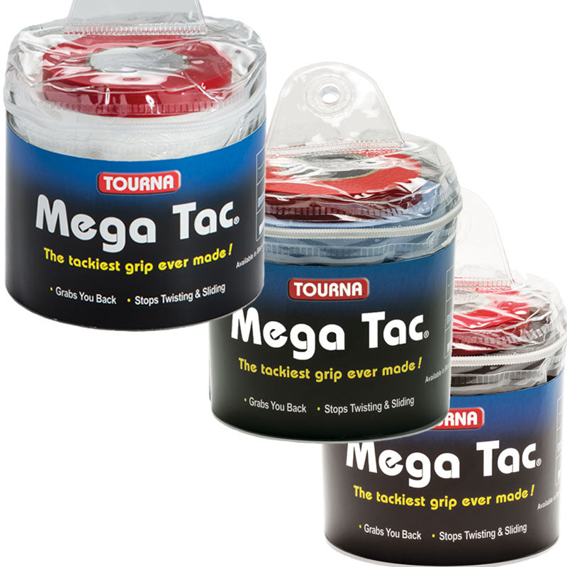 Tourna Mega Tac Tennis Overgrip - 30 Pack