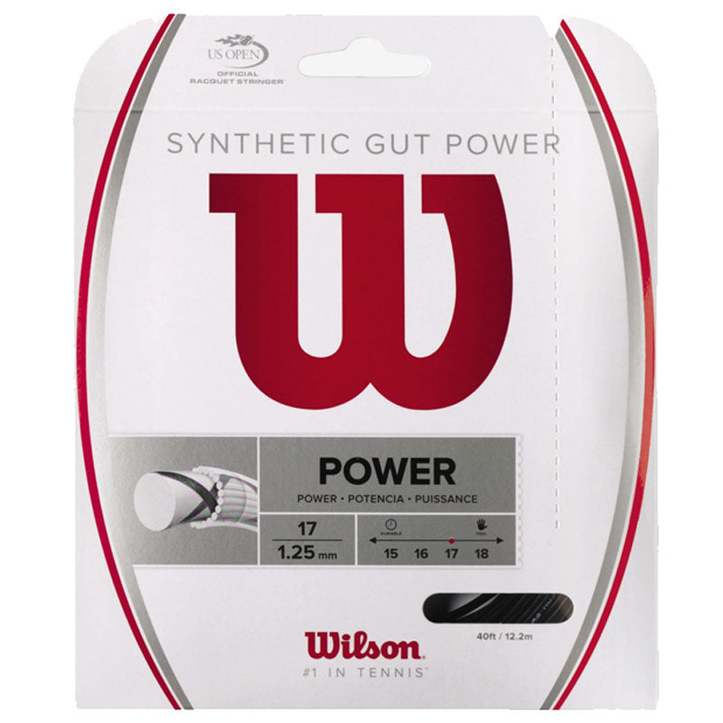Wilson Synthetic Gut 17 Tennis String