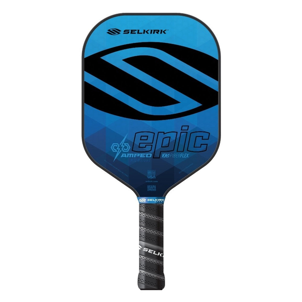 Selkirk AMPED Epic X5 FibreFlex Pickleball Paddle Sapphire Blue
