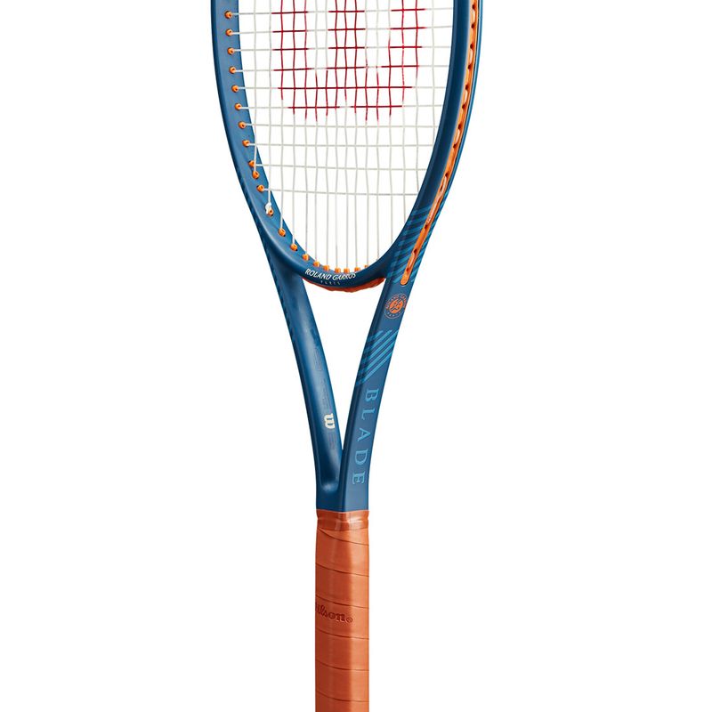 Wilson Blade 98 16x19 v9 Roland Garros Tennis Racquet 2024