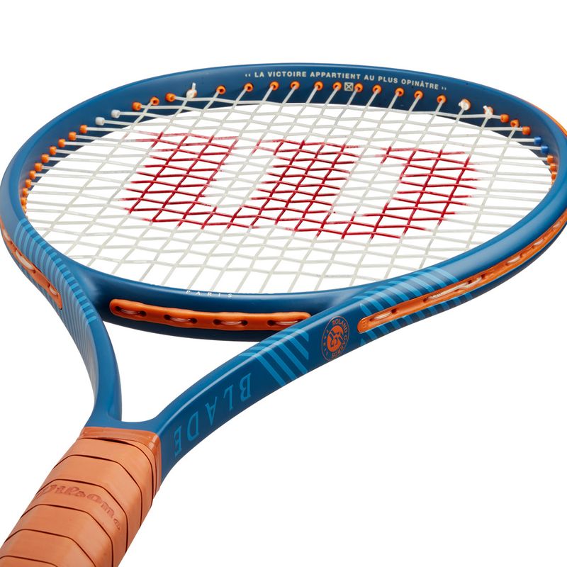 Wilson Blade 98 16x19 v9 Roland Garros Tennis Racquet 2024