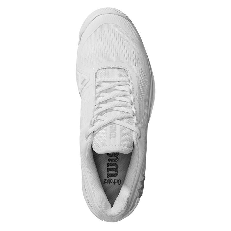Wilson Women's Rush Pro 4.0 Tennis Shoes White White