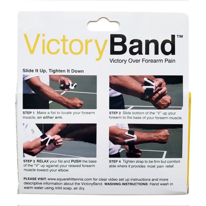 VictoryBand SquareHit Tennis Elbow Support