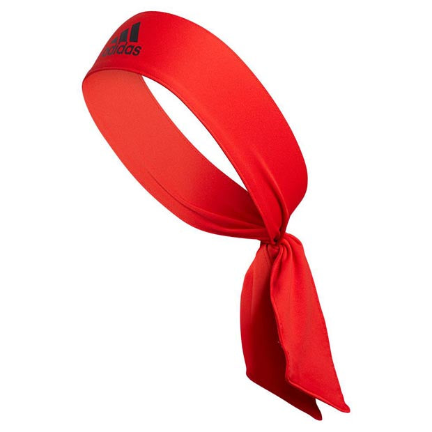 Adidas Alphaskin Tennis Tie Headband Red