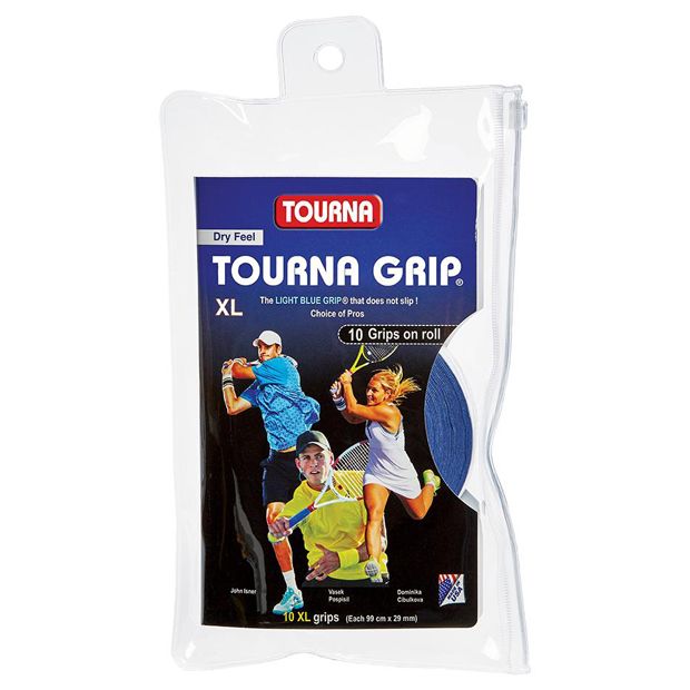 Tourna Grip Tennis Overgrip XL - 10 Pack