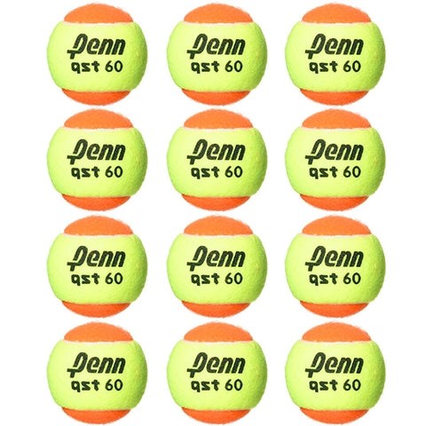 Penn QST 60 Low Compression Tennis Balls 12 Pack