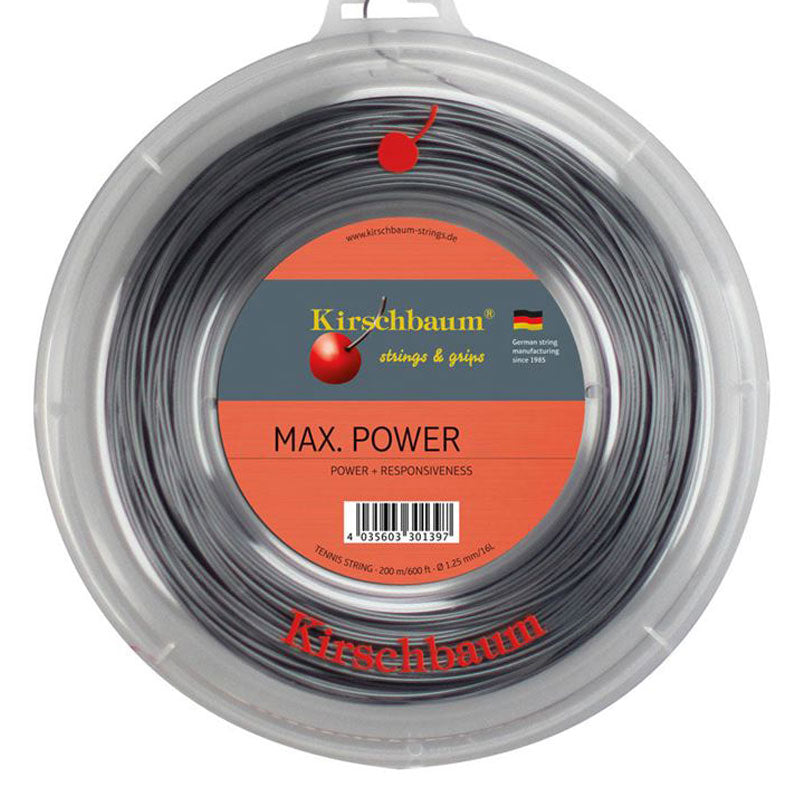 Kirschbaum Max Power 16 Tennis String Reel | Ole Tennis