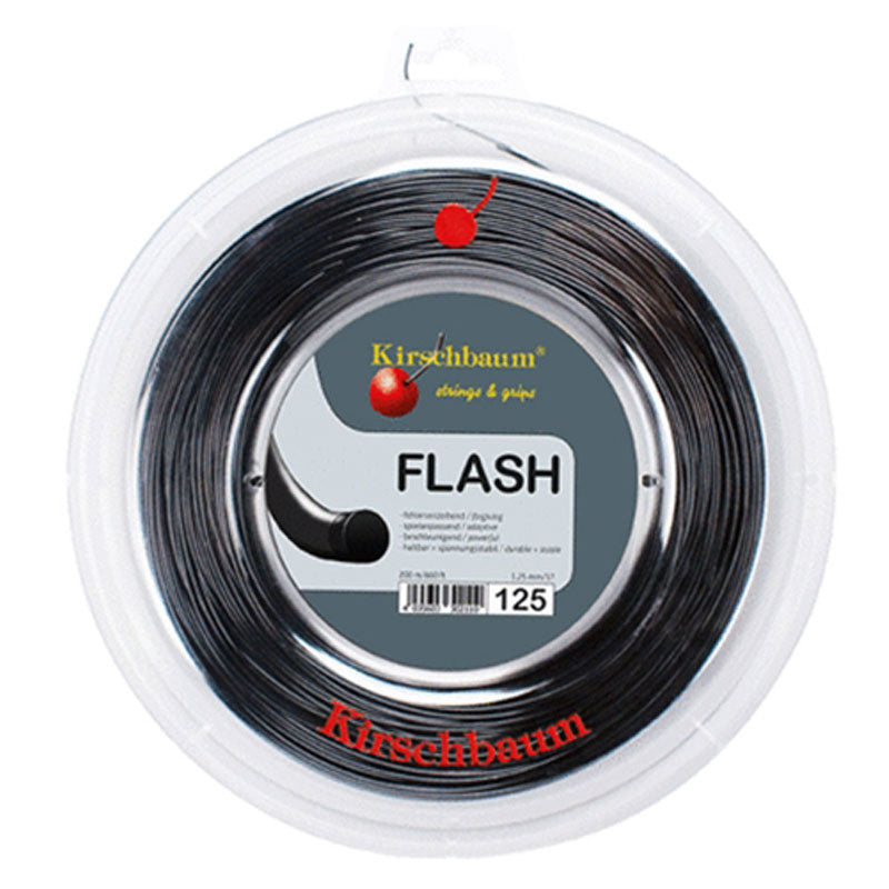 Kirschbaum Flash 17 Tennis String Black Reel