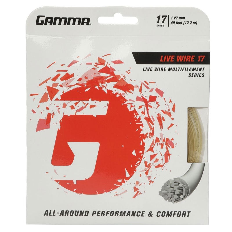 Gamma Professional 17 Tennis String Natural