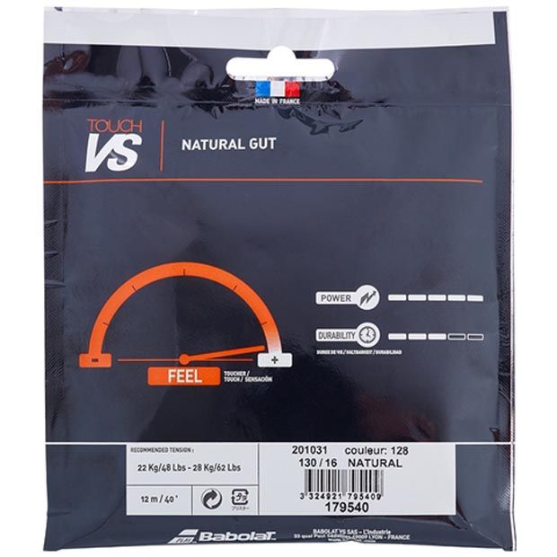 Babolat VS Touch Natural Gut 16 Tennis String