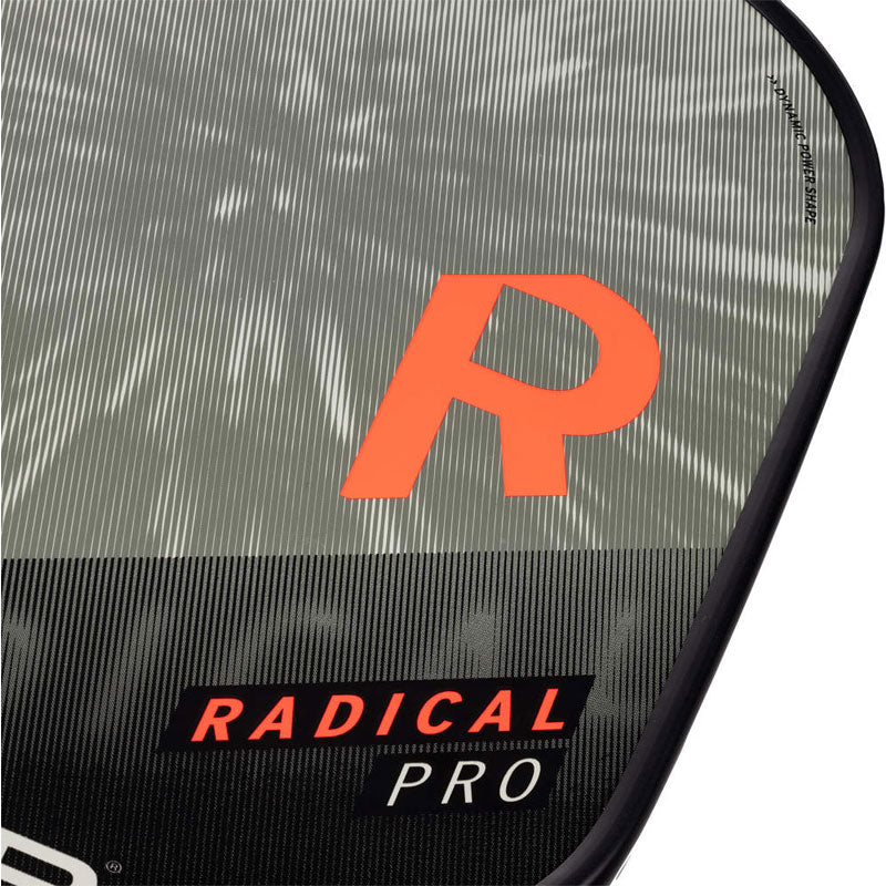 Head Radical Pro Pickleball Paddle Grey Orange