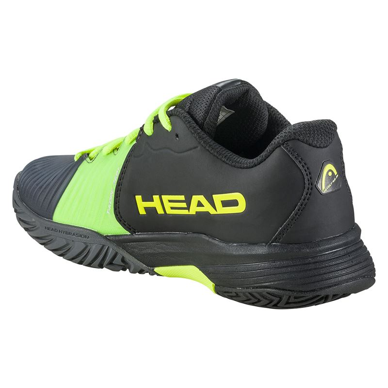 Head Revolt Pro 4.0 Junior Tennis Shoes Black Yellow