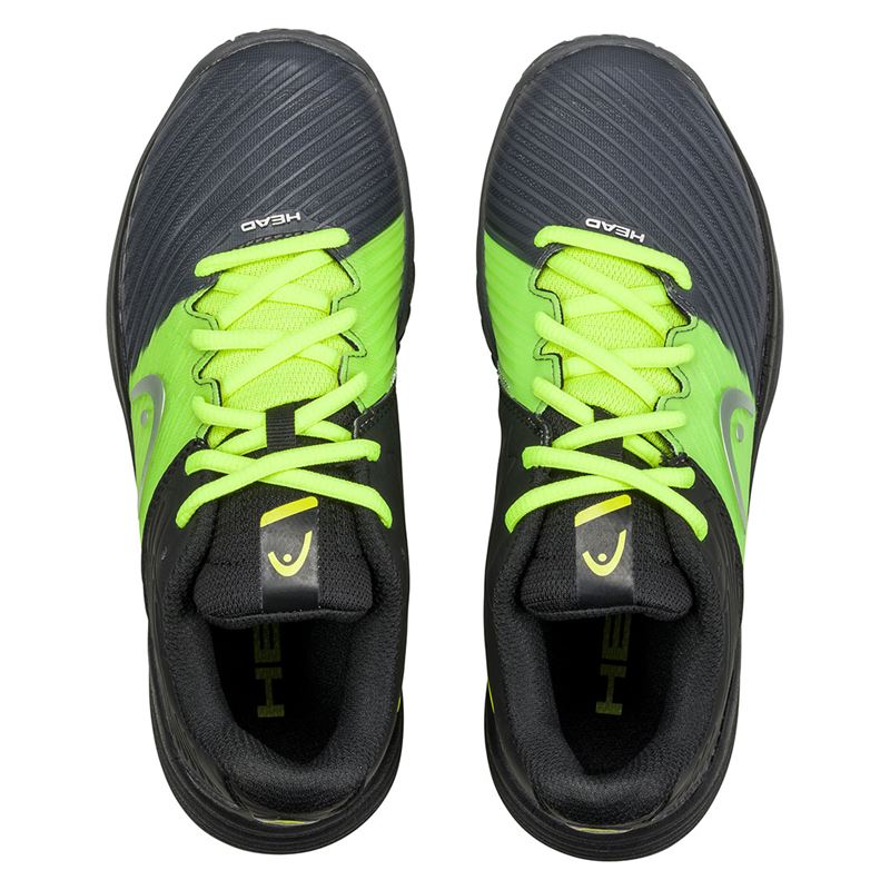 Head Revolt Pro 4.0 Junior Tennis Shoes Black Yellow