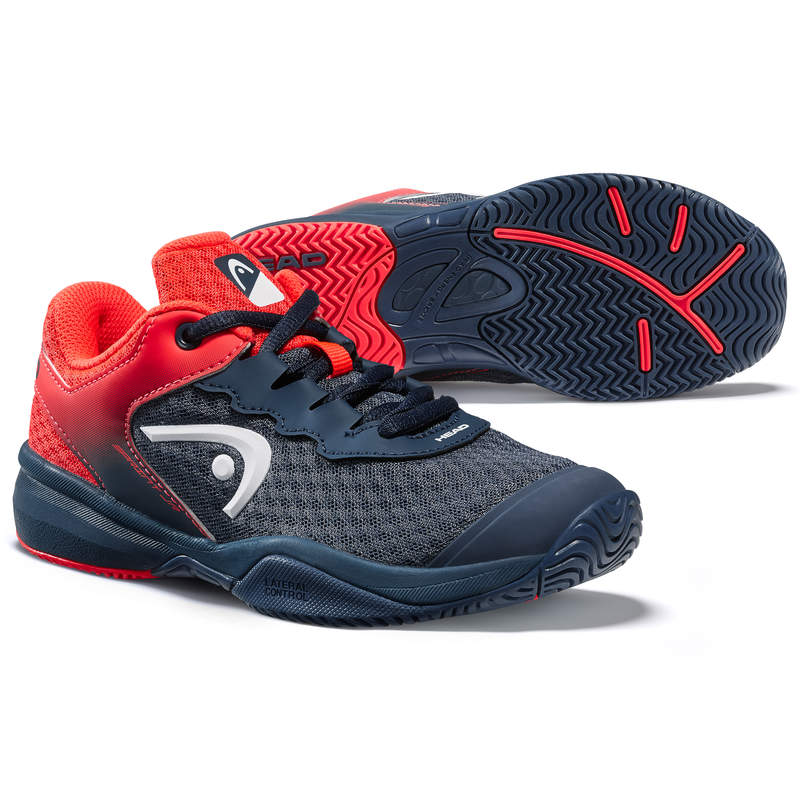 Head Sprint 3.0 Junior Tennis Shoes Navy and Red