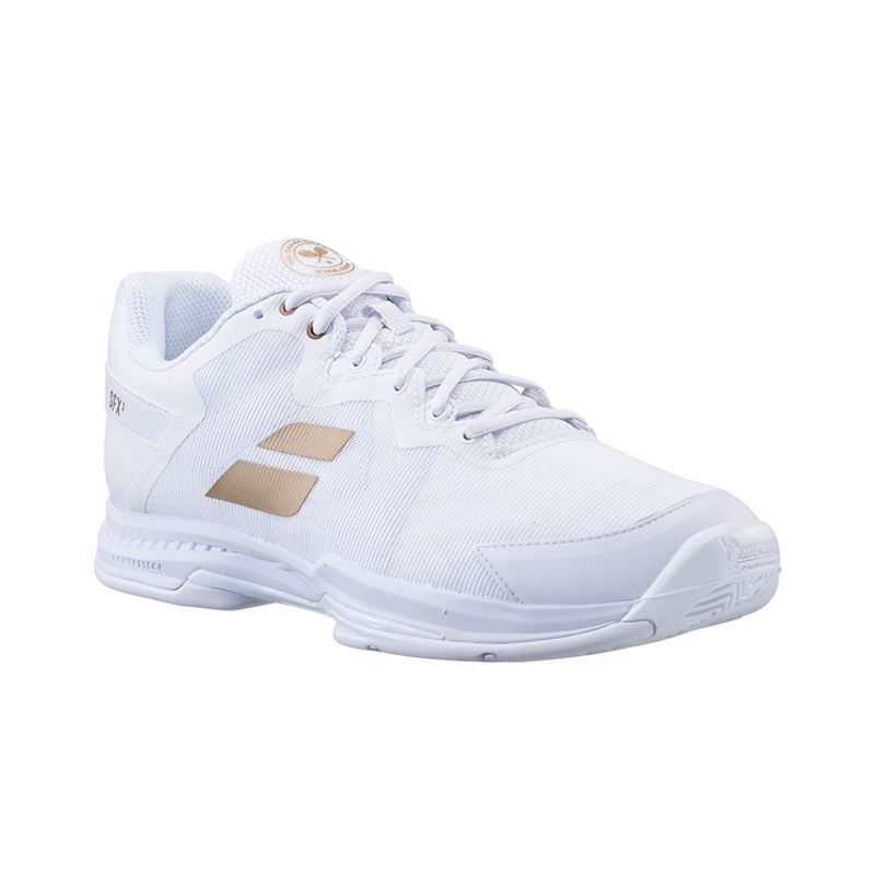 Babolat SFX 3 All Court Men Tennis Shoes White Gold