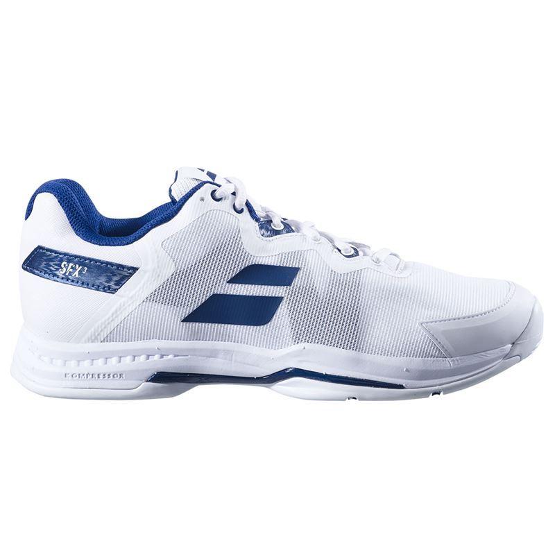 Babolat SFX 3 All Court Men Tennis Shoes White Navy