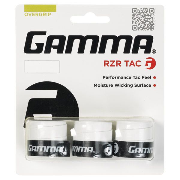 Gamma RZR TAC Tennis Overgrip - 3 Pack