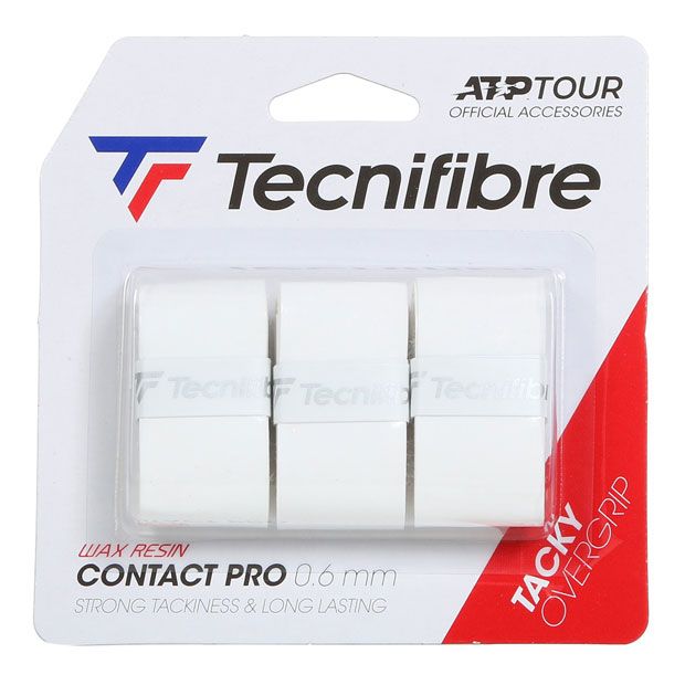 Tecnifibre Contact Pro Tennis Overgrip - 3 Pack