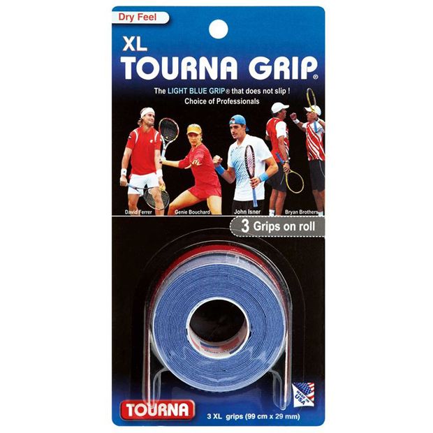 Tourna Grip Tennis Overgrip XL - 3 Pack