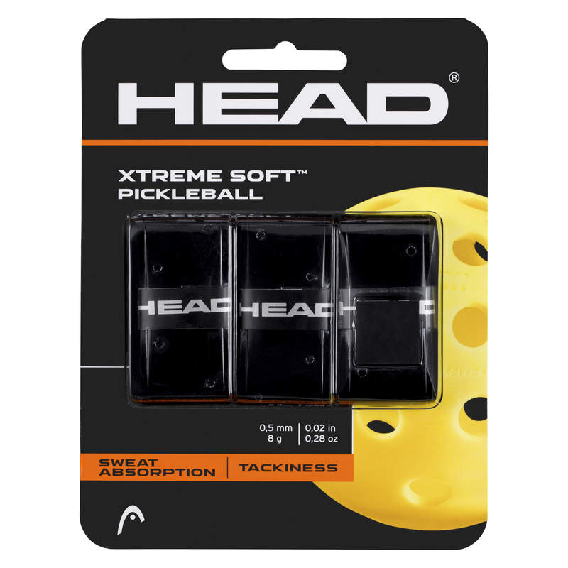 Head Xtreme soft Pickleball Paddle Overgrips - 3 Pack