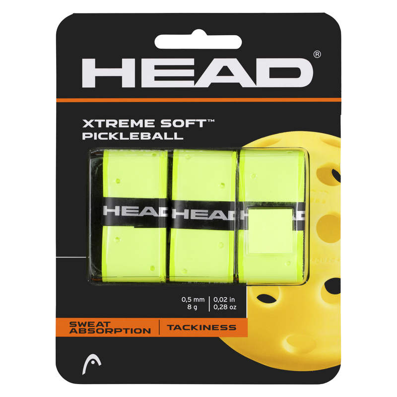 Head Xtreme soft Pickleballs Paddle Overgrips - 3 Pack