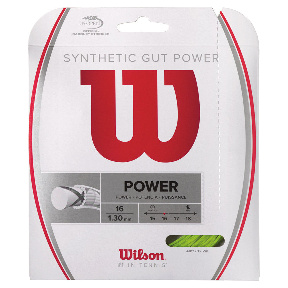 Wilson Synthetic Gut 16 Tennis String