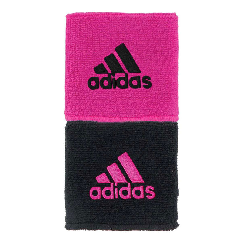 Adidas Interval Tennis Wristband Reversible Pink Black