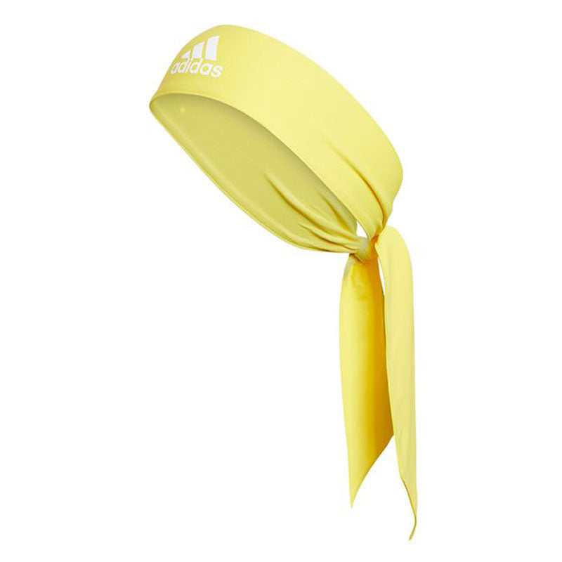 Adidas Alphaskin Tennis Tie Headband Yellow