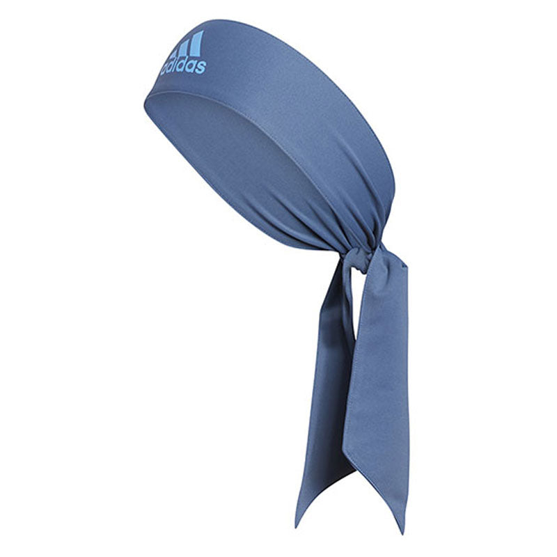 Adidas Alphaskin Tennis Tie Headband Steel Blue