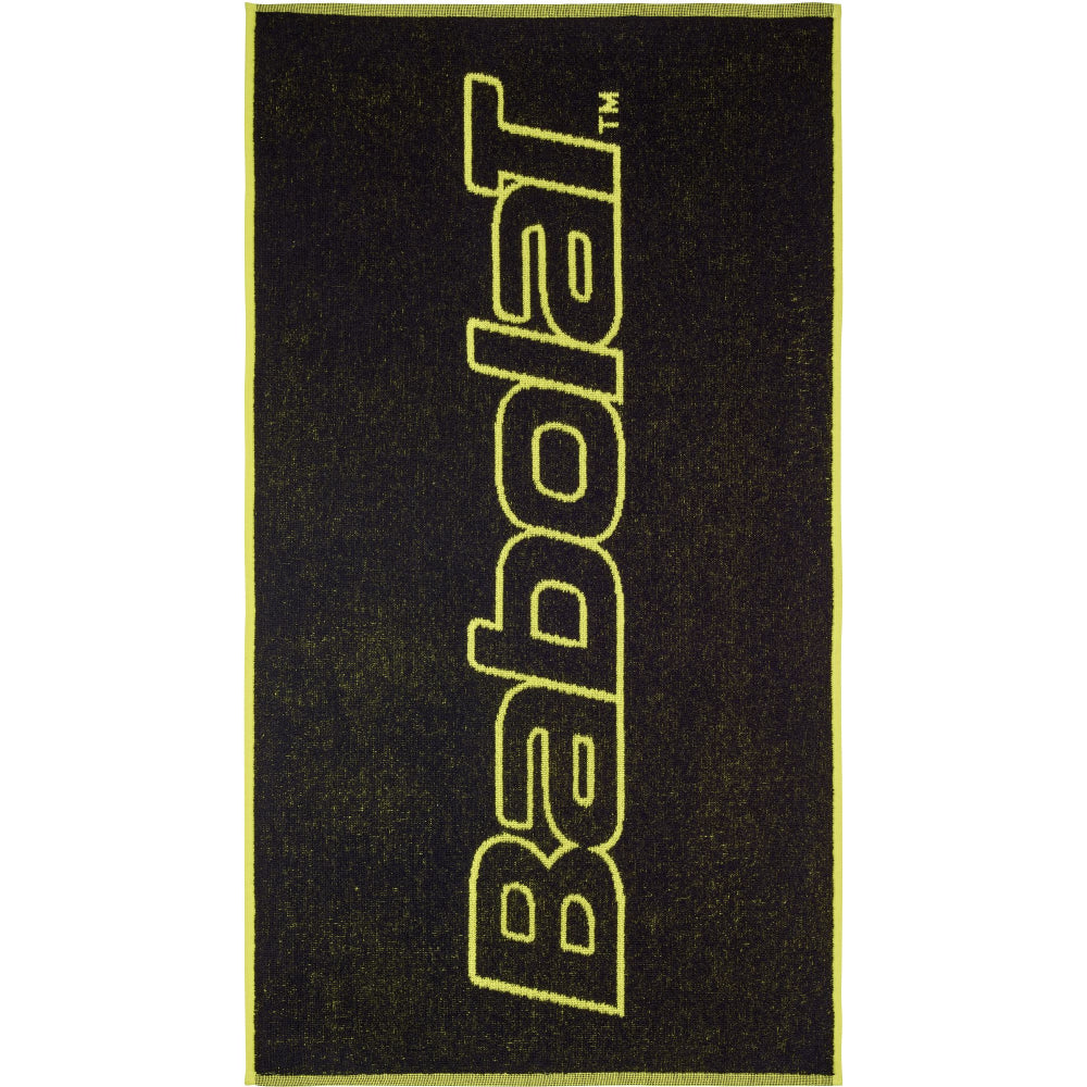 Babolat Aero Medium Tennis Towel Black Yellow