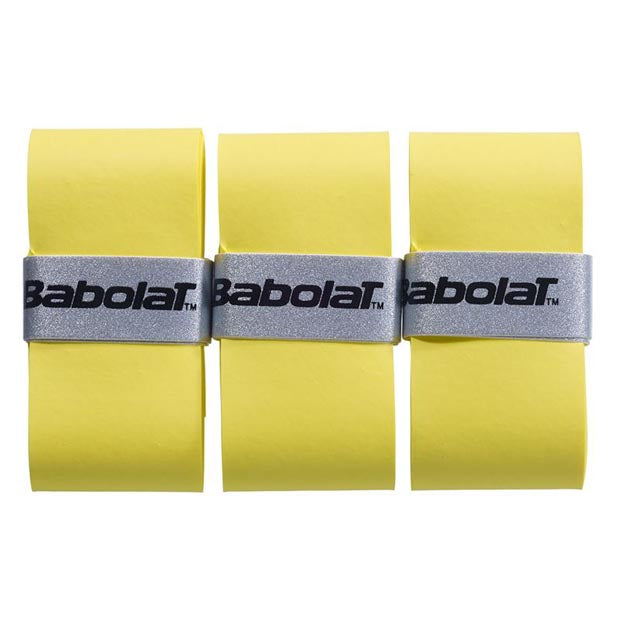 Babolat VS Original Tennis Overgrip 3 Pack Yellow Blue