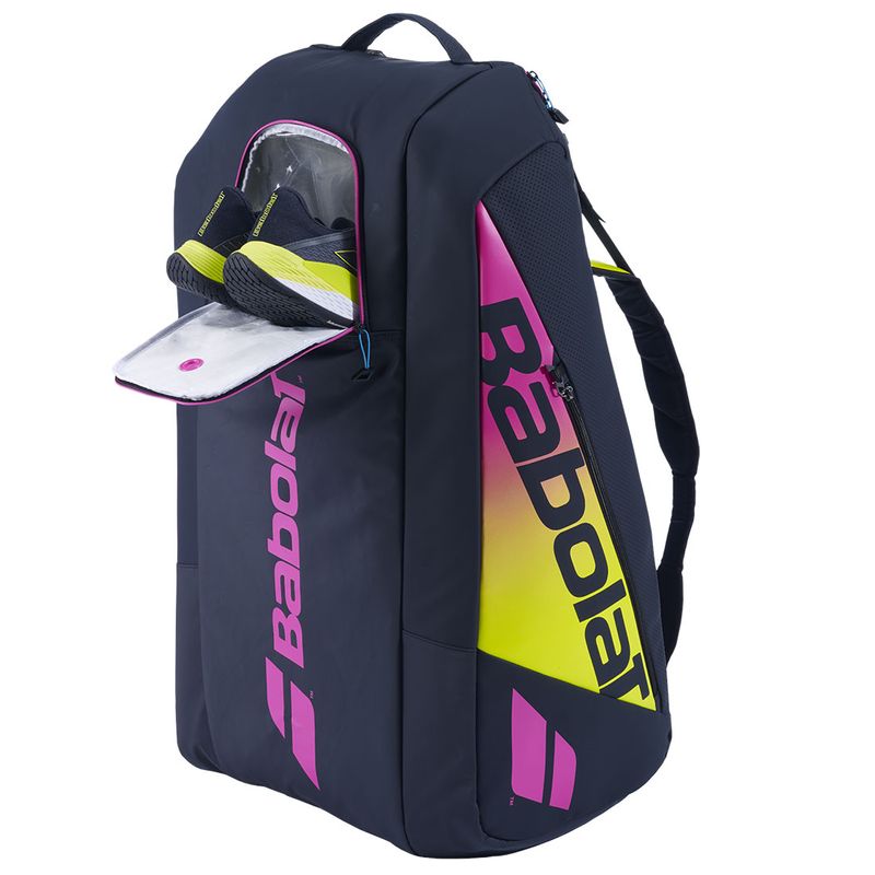 Babolat  Tennis, badminton and padel equipment (rackets, shoes, bags)