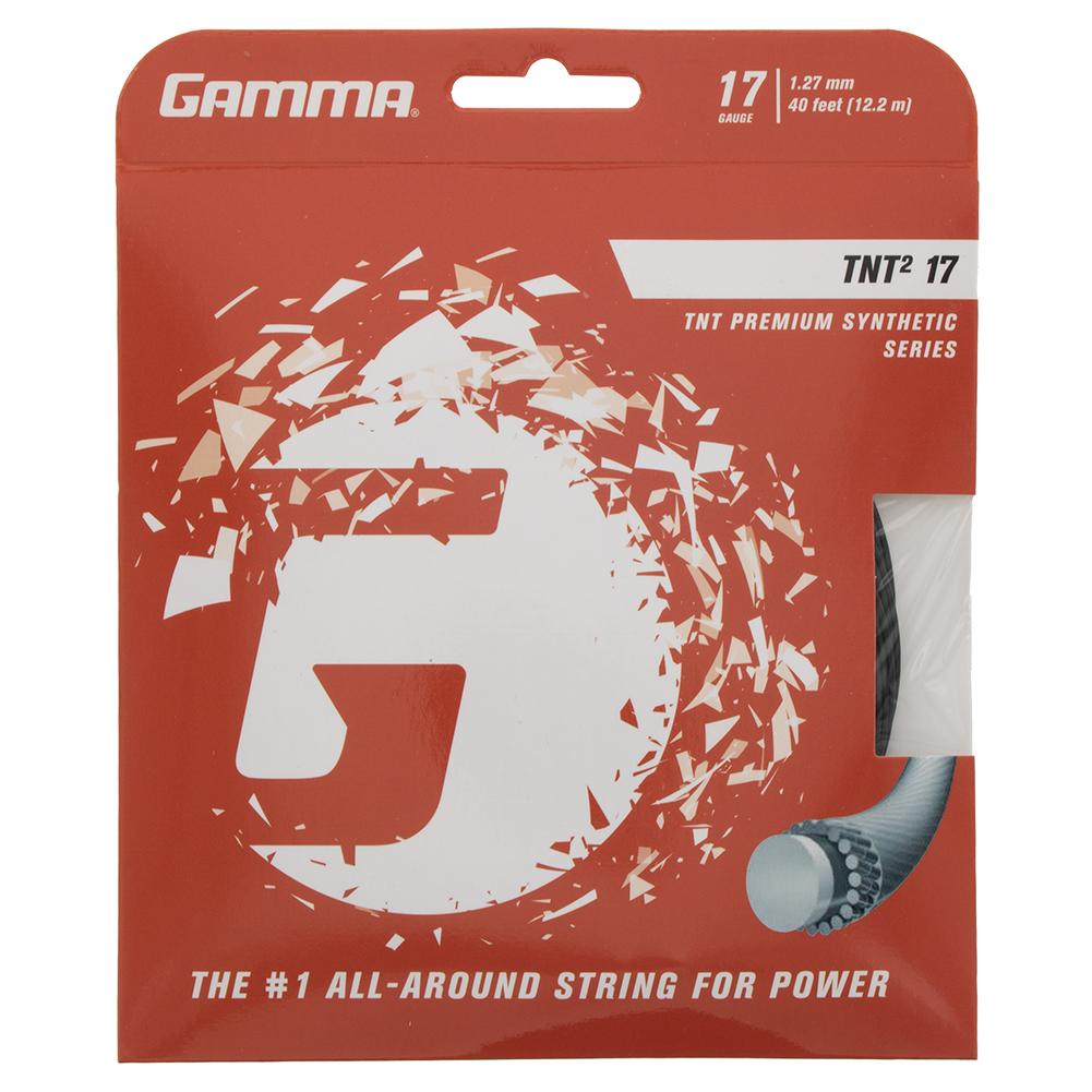 Gamma TNT2 17 Tennis String Black