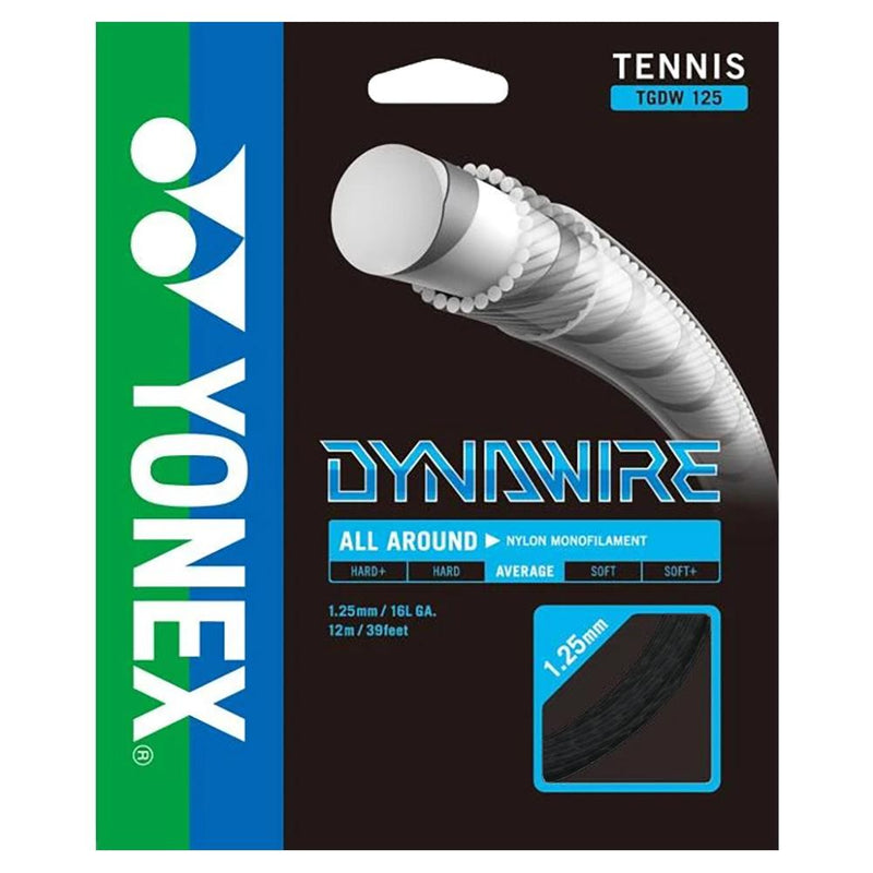 Yonex Dynawire 16L / 1.25 Tennis String Black