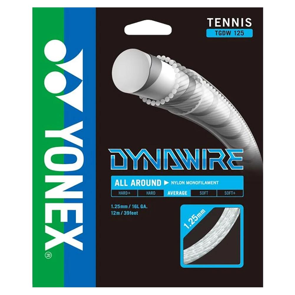 Yonex Dynawire 16L / 1.25 Tennis String White Silver