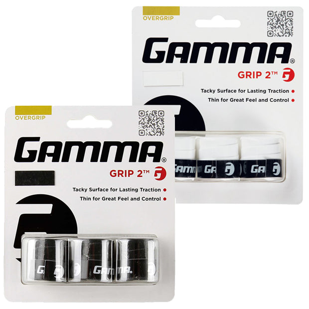 Gamma Grip 2 Tennis OverGrip - 3 Pack