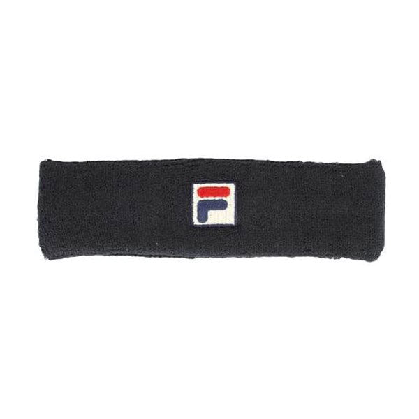 Fila Solid Tennis Headband Black