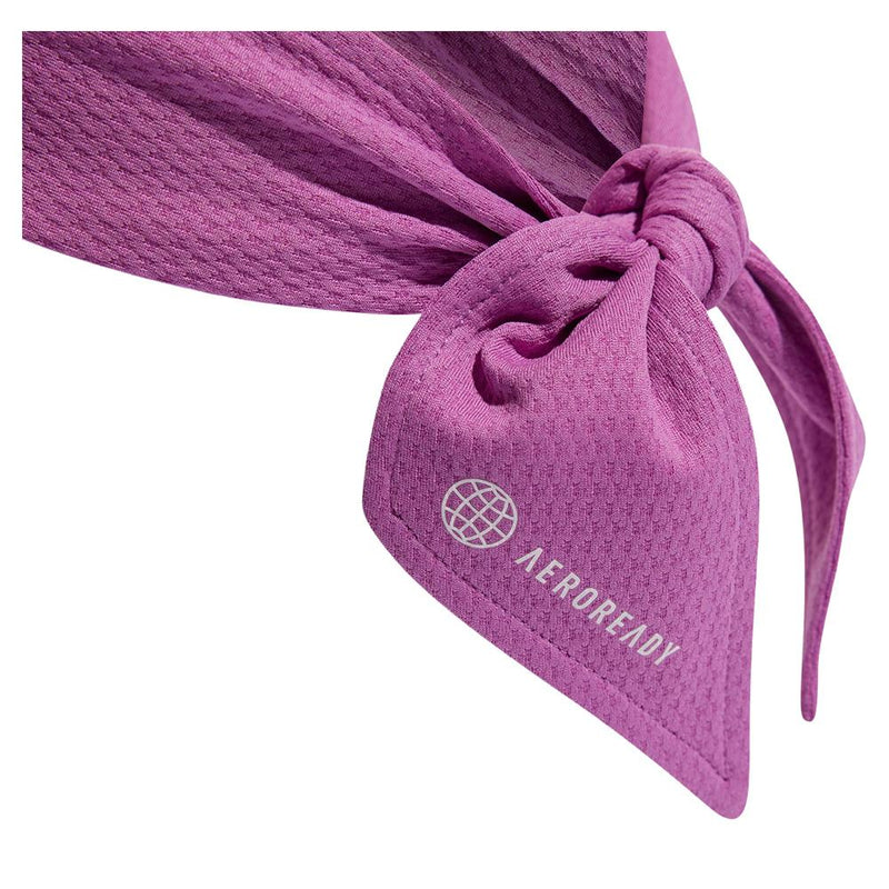 Adidas Primeblue Aeroready Tennis Head Tie Headband Lilac