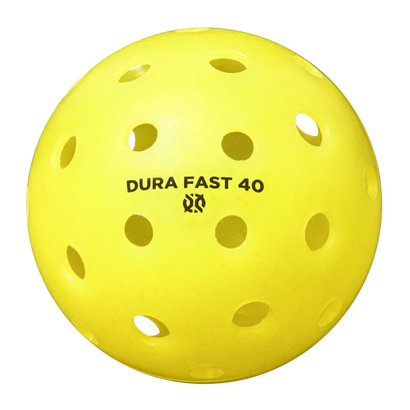 Oniox DuraFast 40 Outdoor Pickleball Balls 4 Pack Yellow