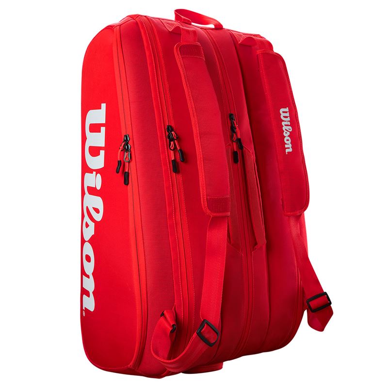 Wilson Super Tour Red 15 Pack Tennis Bag