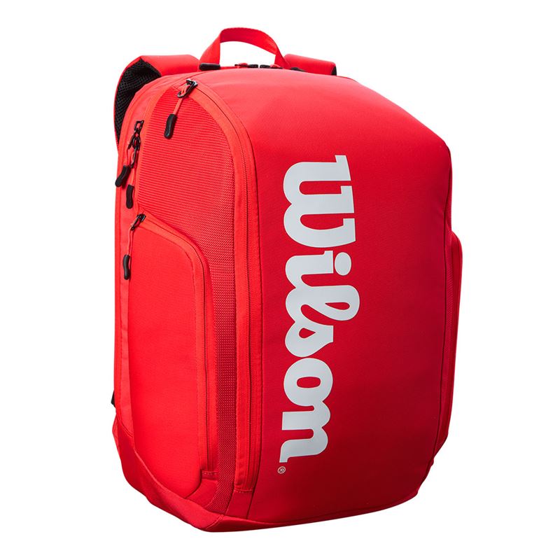 Wilson Super Tour Red Tennis Backpack
