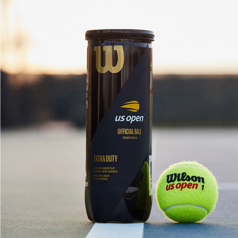 Wilson US Open Extra Duty Tennis Ball Single Can