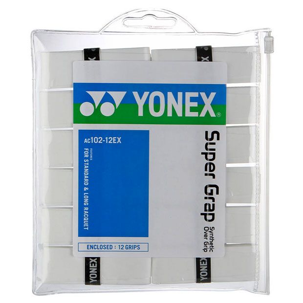 Yonex Super Grap Tennis Overgrips - 12 Pack